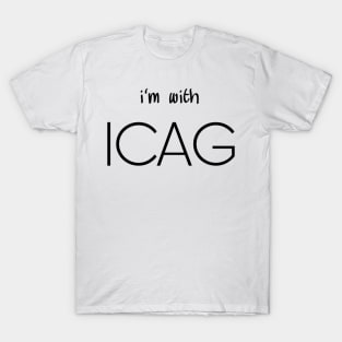 I'm with ICAG T-Shirt